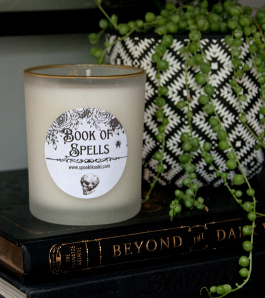 Book of Spells Soy Candle Tumbler