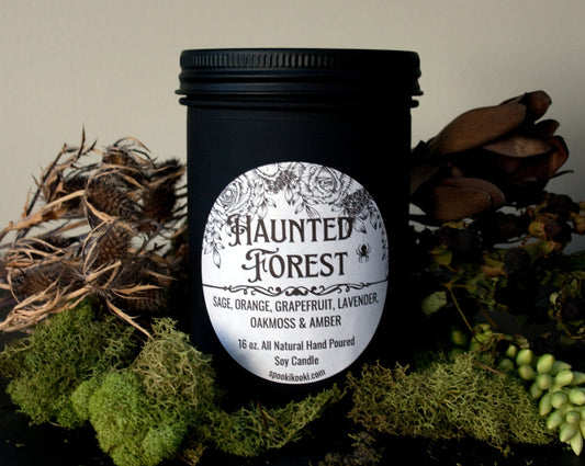 Haunted Forest 16 oz Soy Candle
