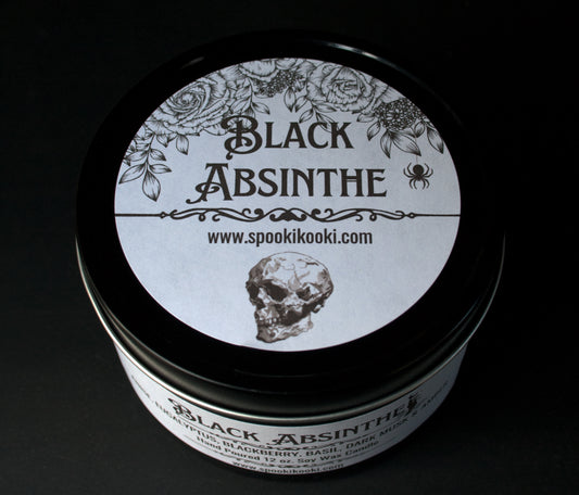 Black Absinthe Soy Candle