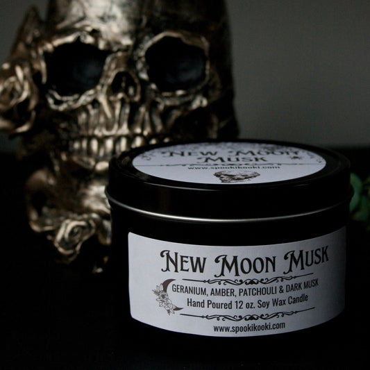 New Moon Musk Soy Candle