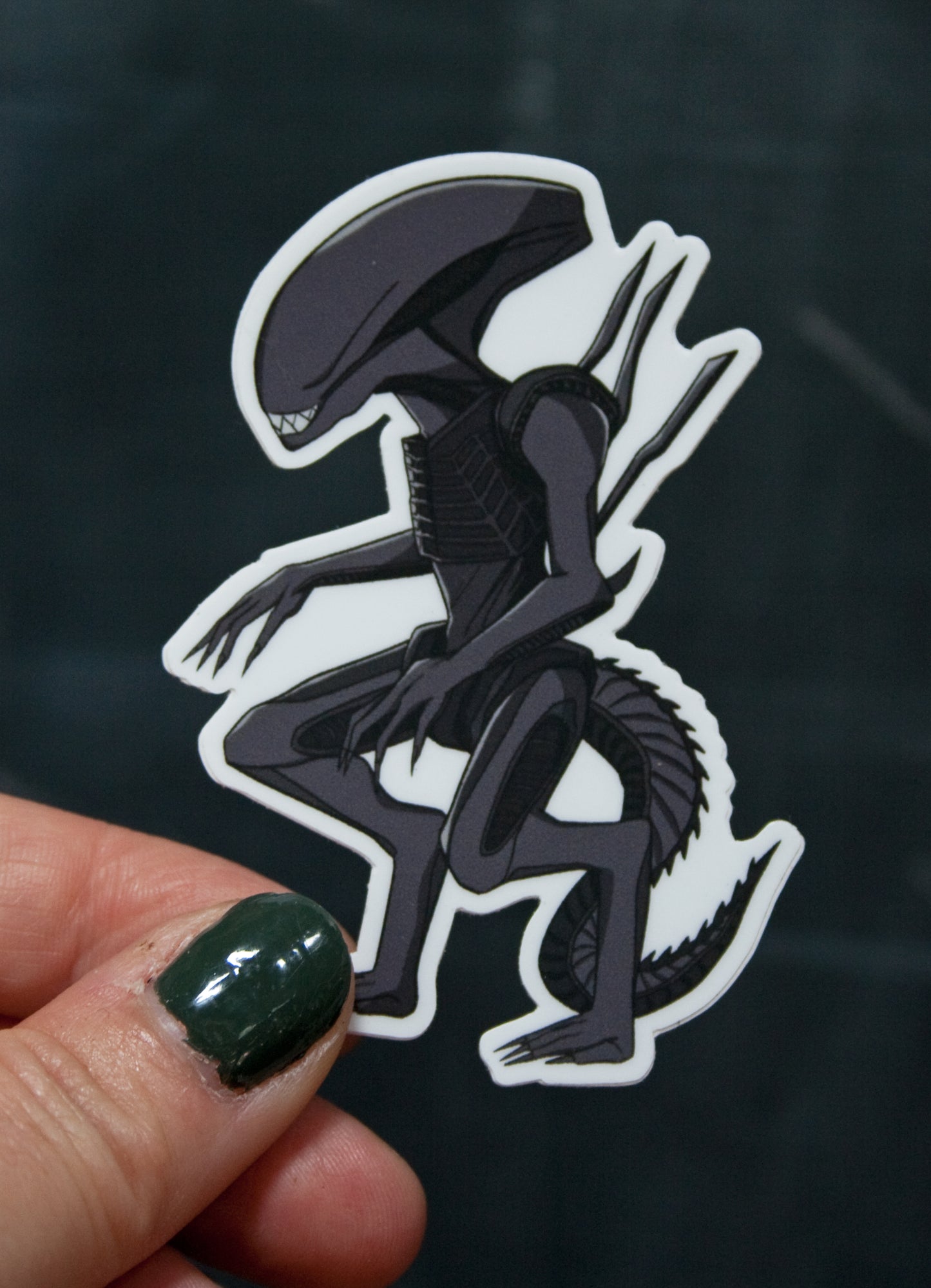 Alien Vinyl Sticker