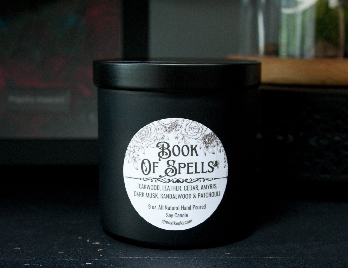 Book of Spells 9oz Soy Candle