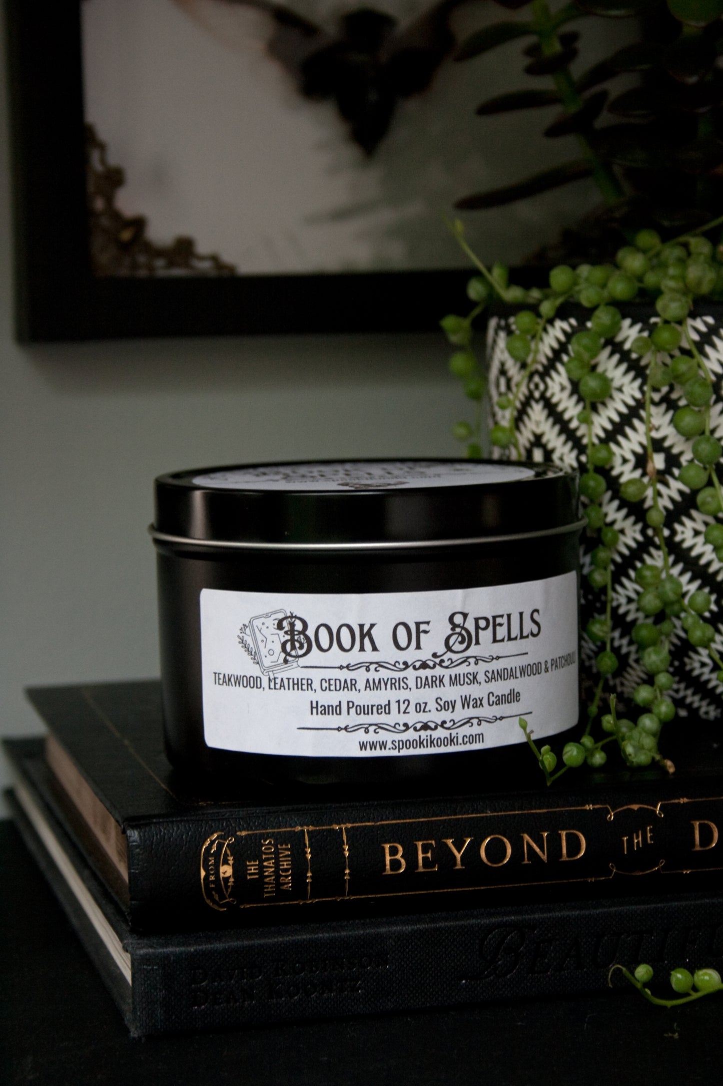 Book of Spells Soy Candle