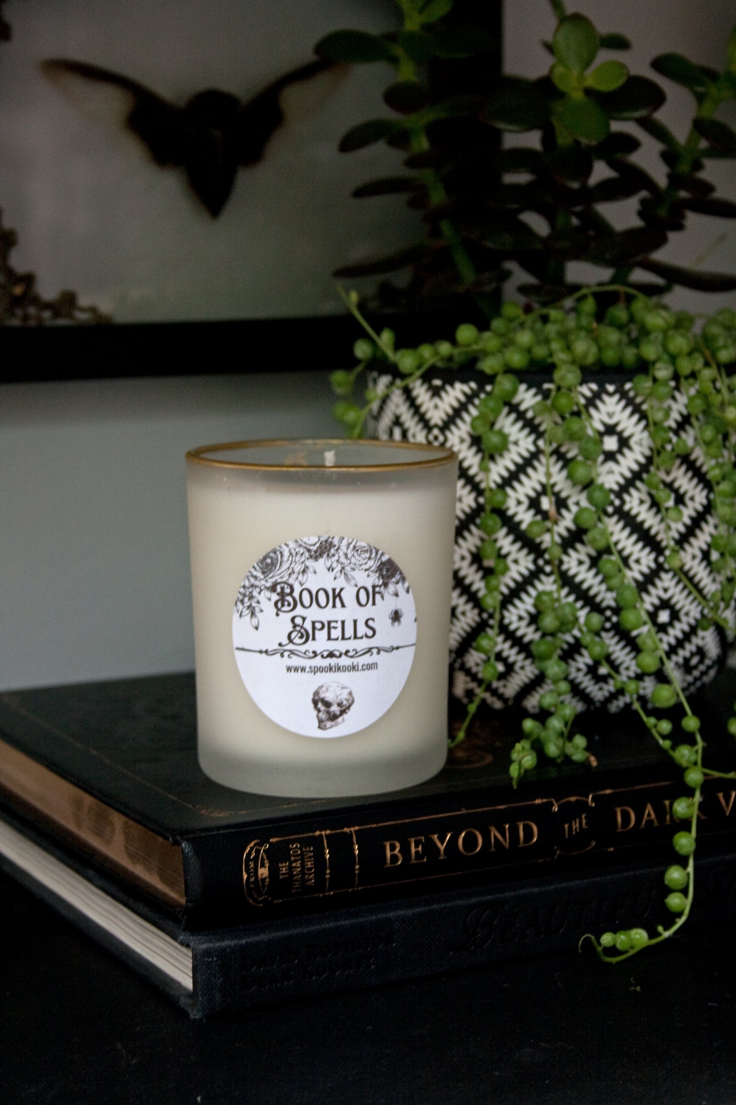 Book of Spells Soy Candle Tumbler