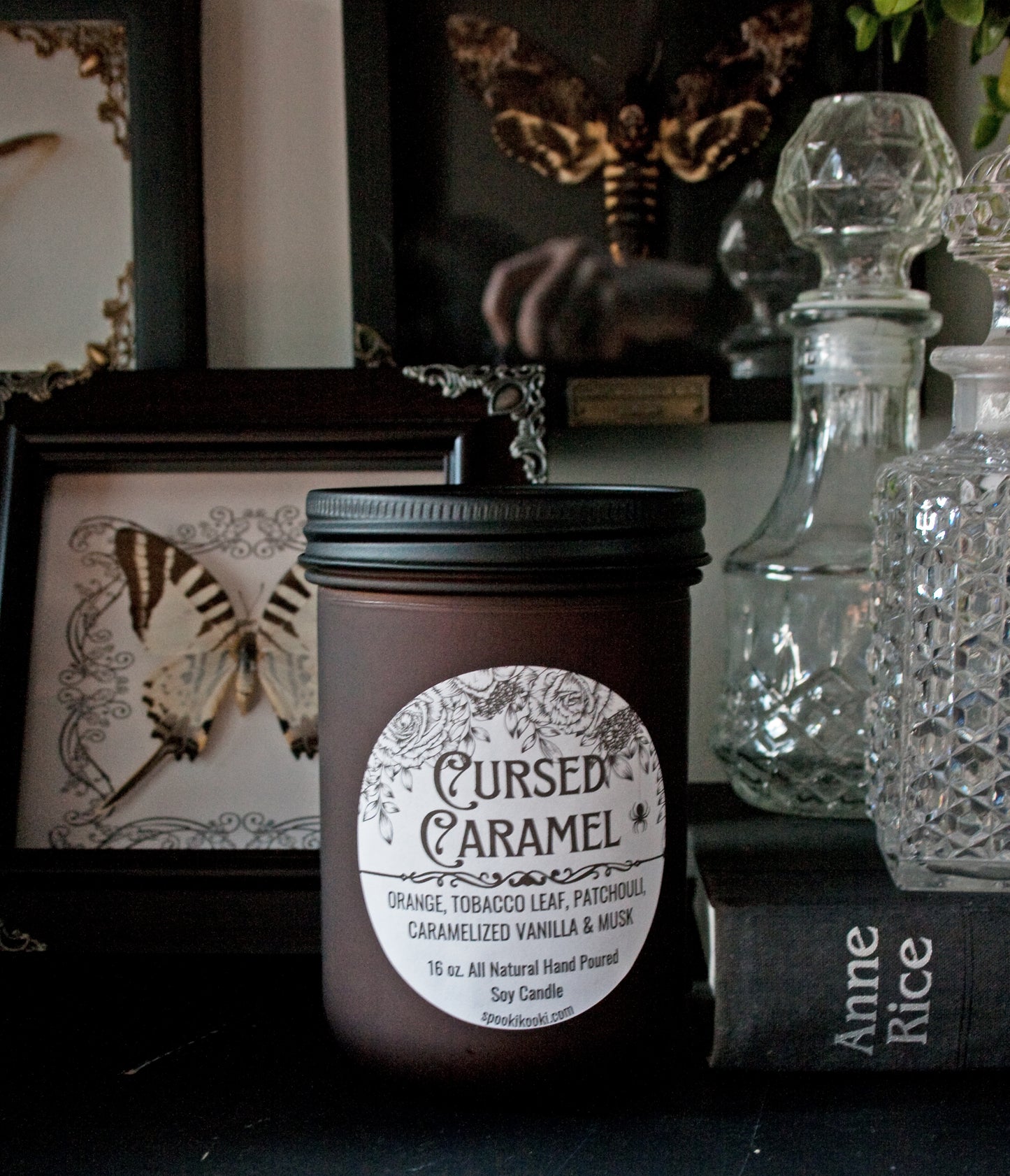 Cursed Caramel 16 oz Soy Candle