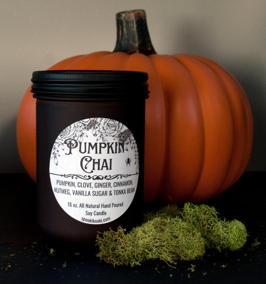 Pumpkin Chai 16 oz Soy Candle