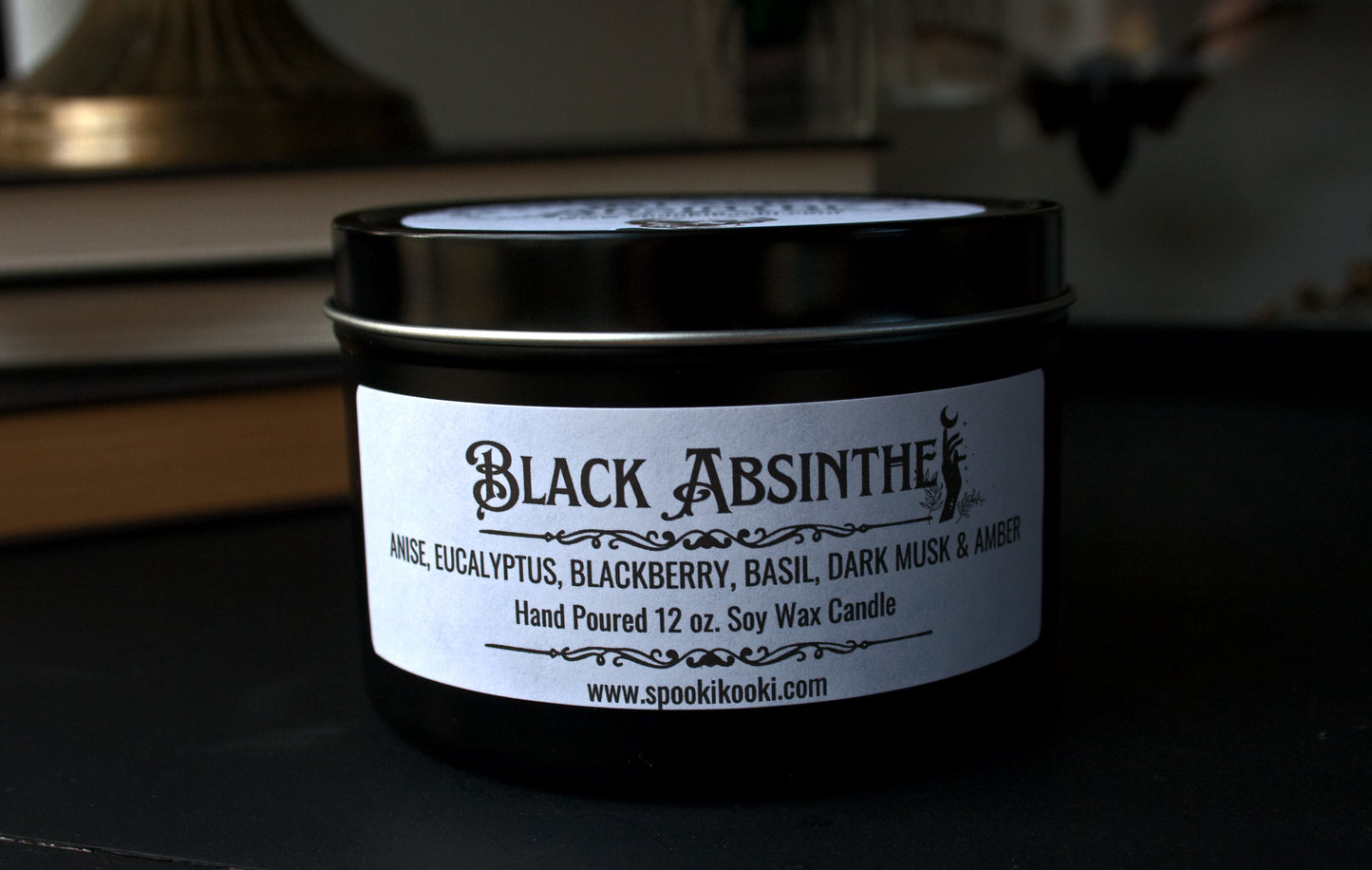 Black Absinthe Soy Candle