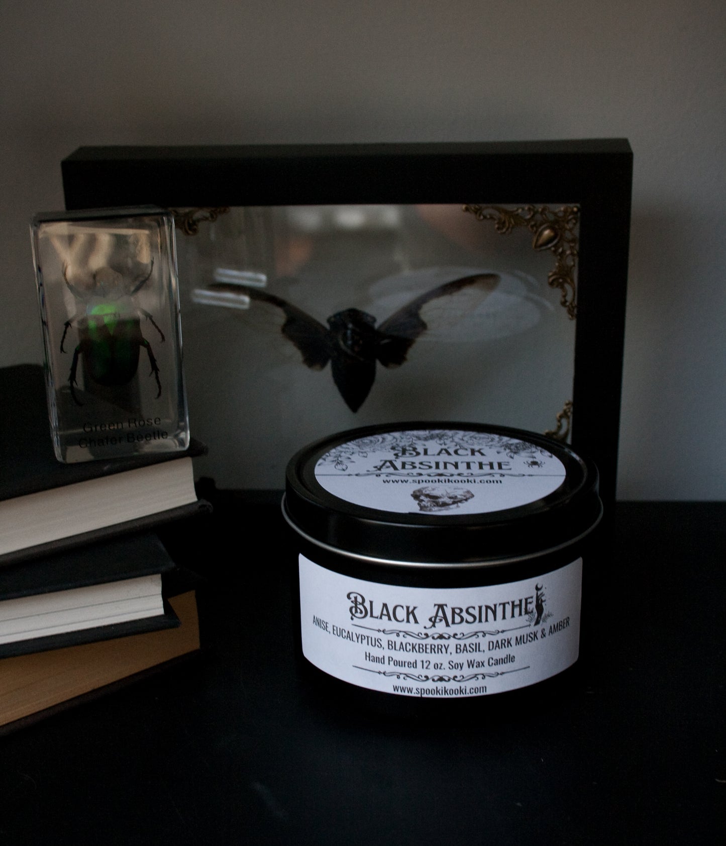 Black Absinthe Soy Candle