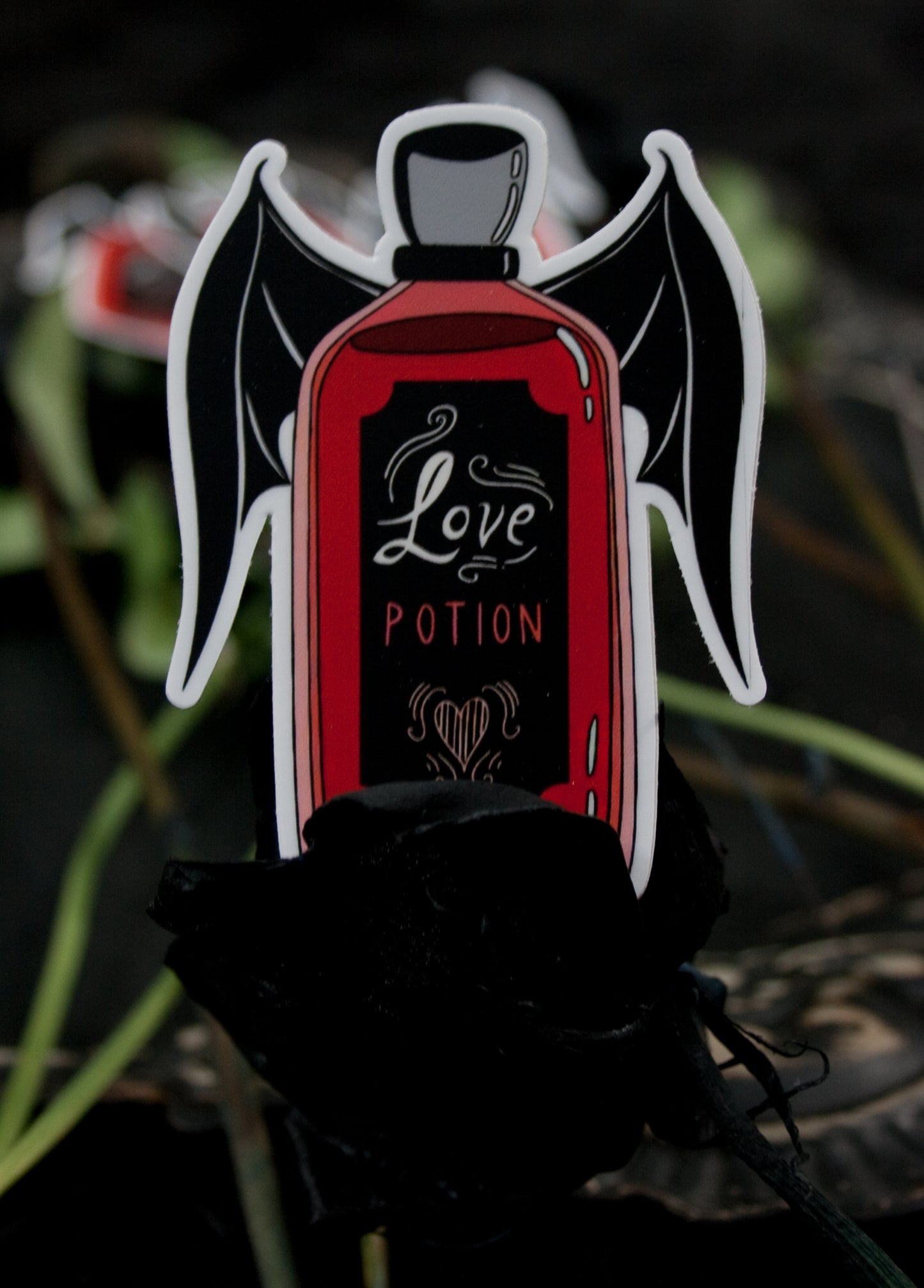 Love Potion Vinyl Sticker