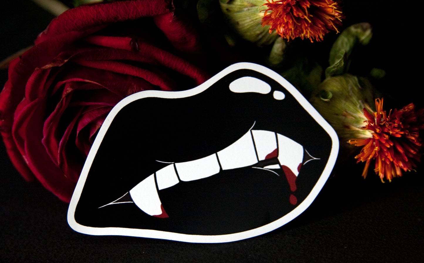 Night of the Vampire Vinyl Sticker